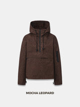 STM-TEX™ Leopard Oversized Rain Hoodie