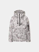 STM-TEX™ Mist Camo Oversized Rain Hoodie