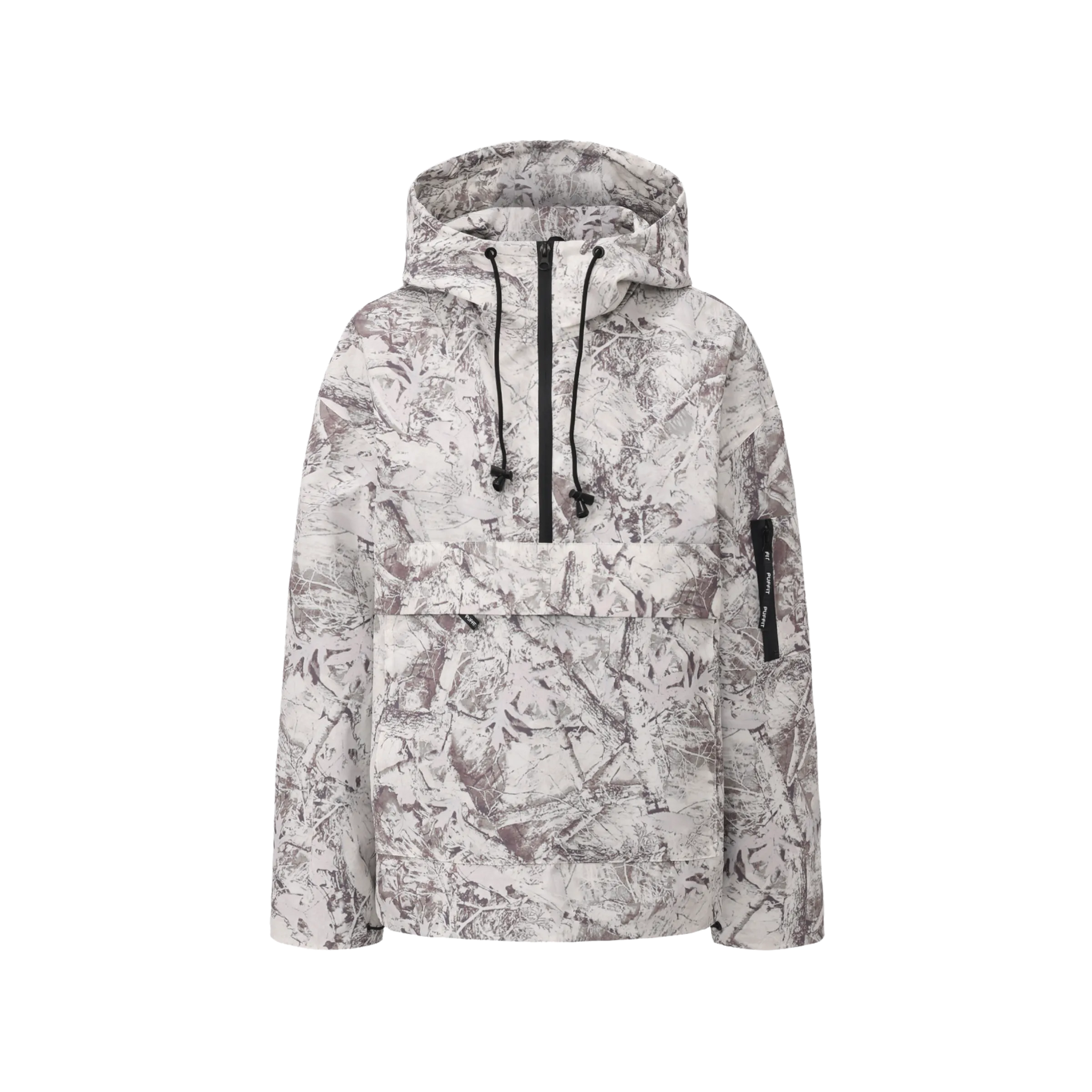 STM-TEX™ Mist Camo Oversized Rain Hoodie