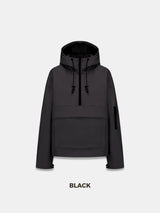 STM-TEX™ Fleece Lined Oversized Rain Hoodie