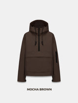 STM-TEX™ Fleece Lined Oversized Rain Hoodie