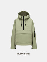 STM-TEX™ Fleece Lined Oversized Rain Hoodie