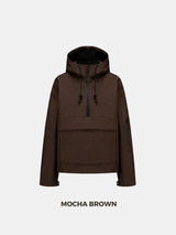 STM-TEX™ Fleece Lined Oversized Rain Hoodie