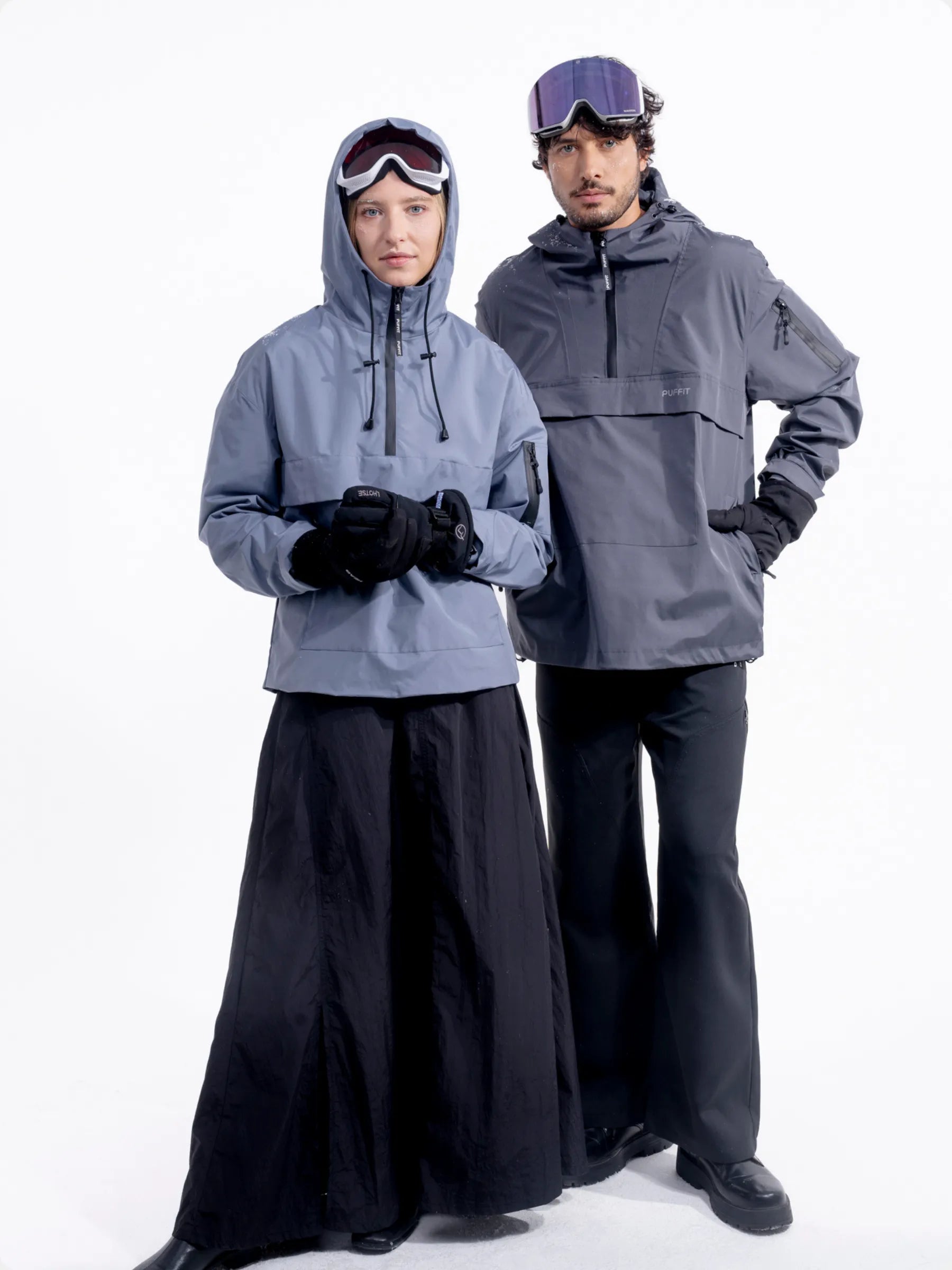 STM-TEX™ Fleece Lined Oversized Rain Hoodie