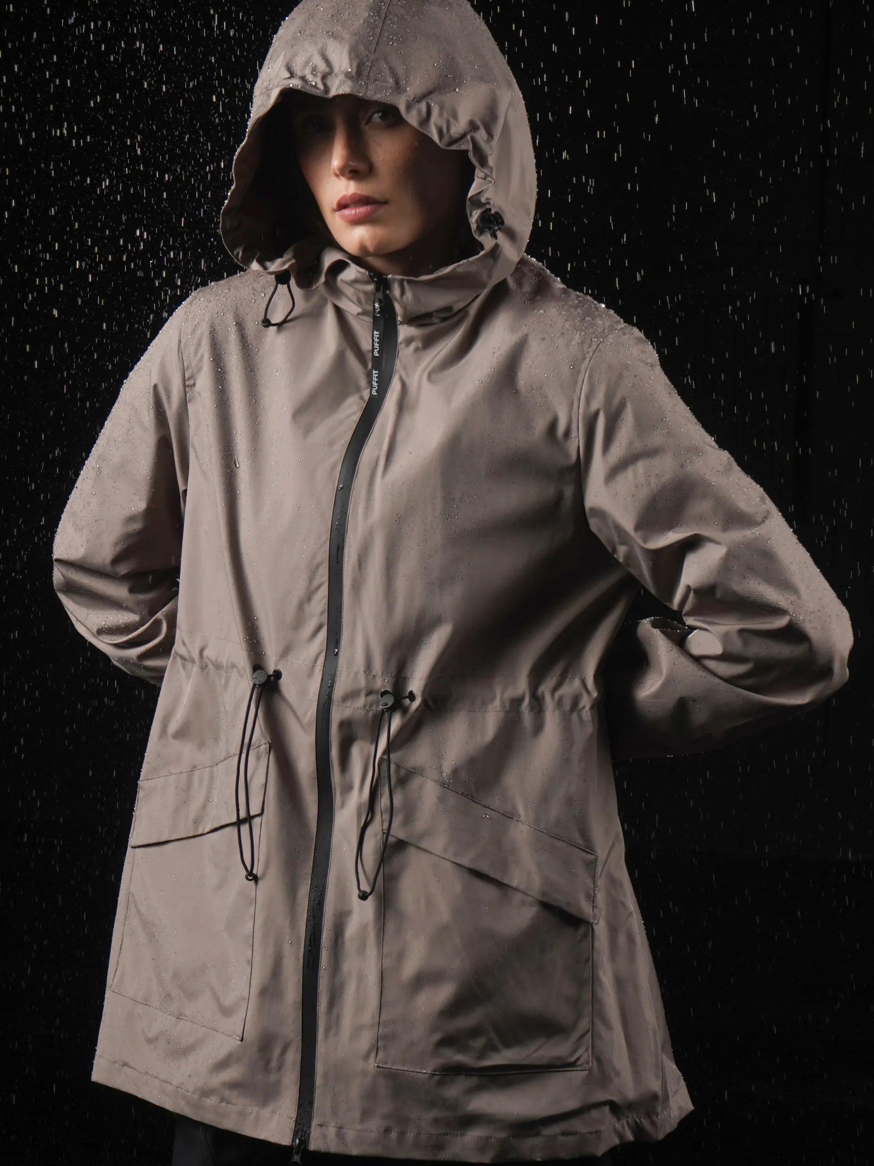 STM-TEX™ Premium Version Mid Length Raincoat