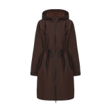 STM-TEX™ Langer, wasserdichter Regenmantel mit wärmerem, gebürstetem Futter