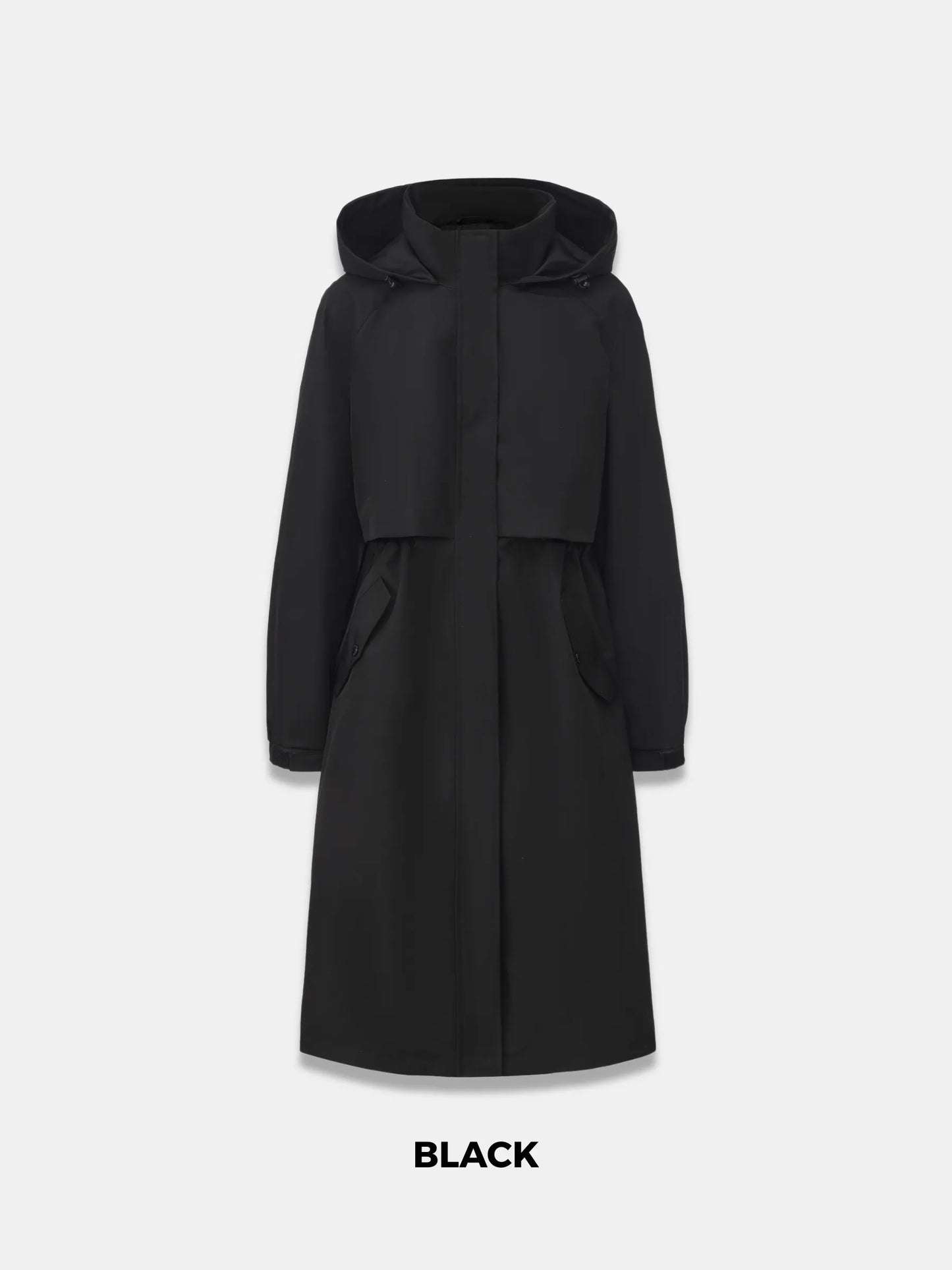 STM-TEX™ Elegant Long Breathable Raincoat