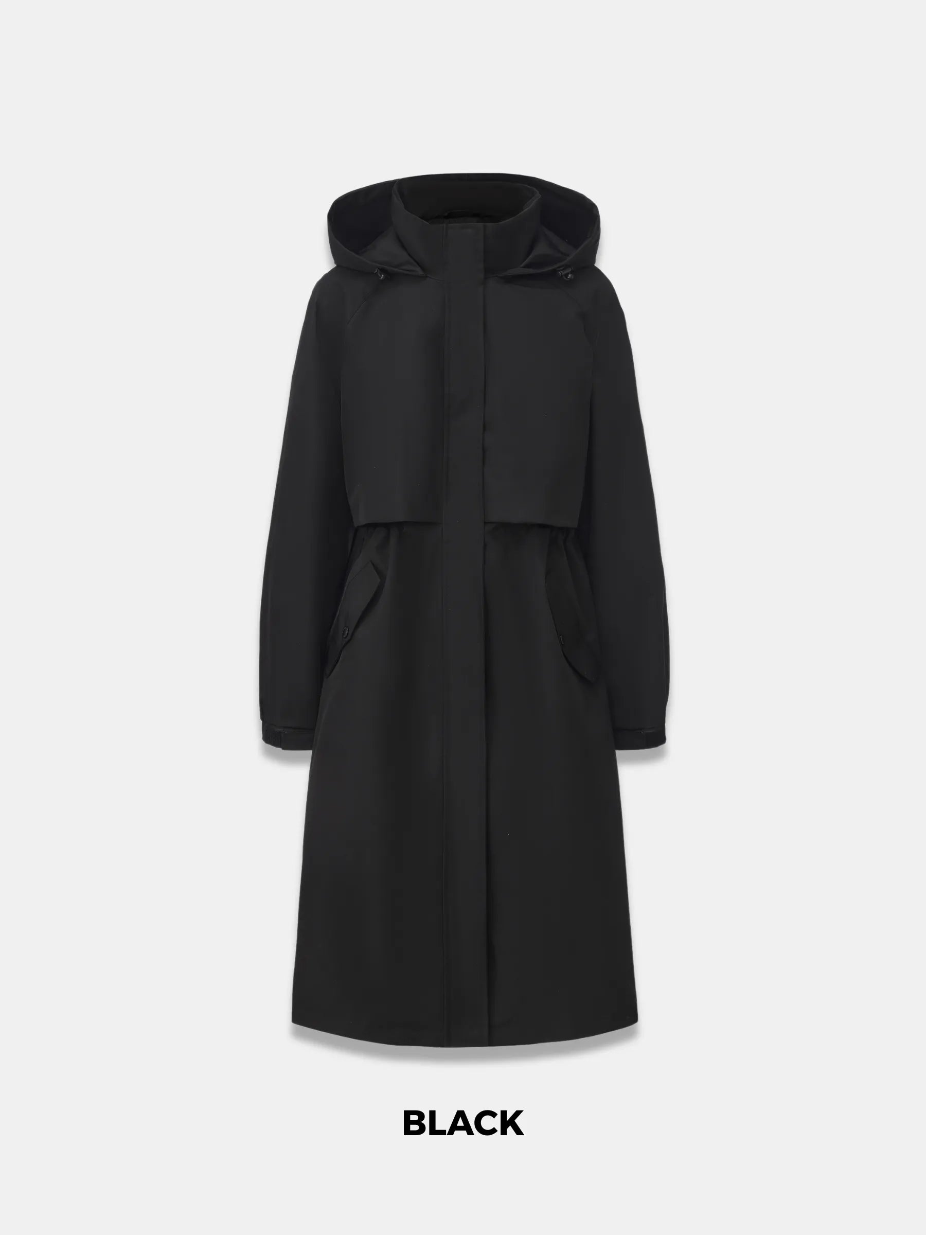 STM-TEX™ Elegant Long Breathable Raincoat