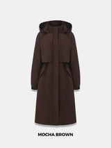 STM-TEX™ Elegant Long Breathable Raincoat