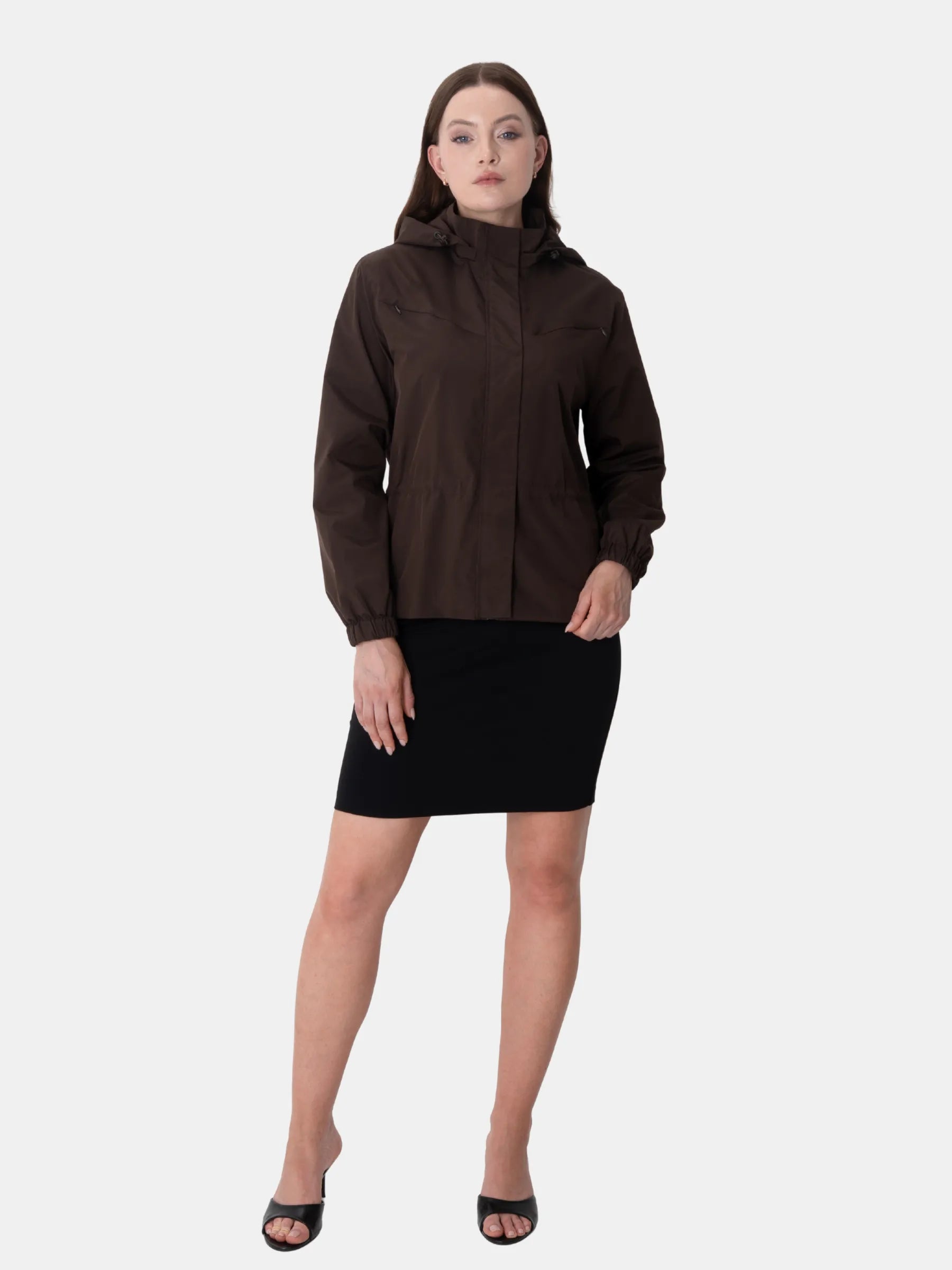 STM-TEX™ Summer Short Drawstring Waist Rain Jacket