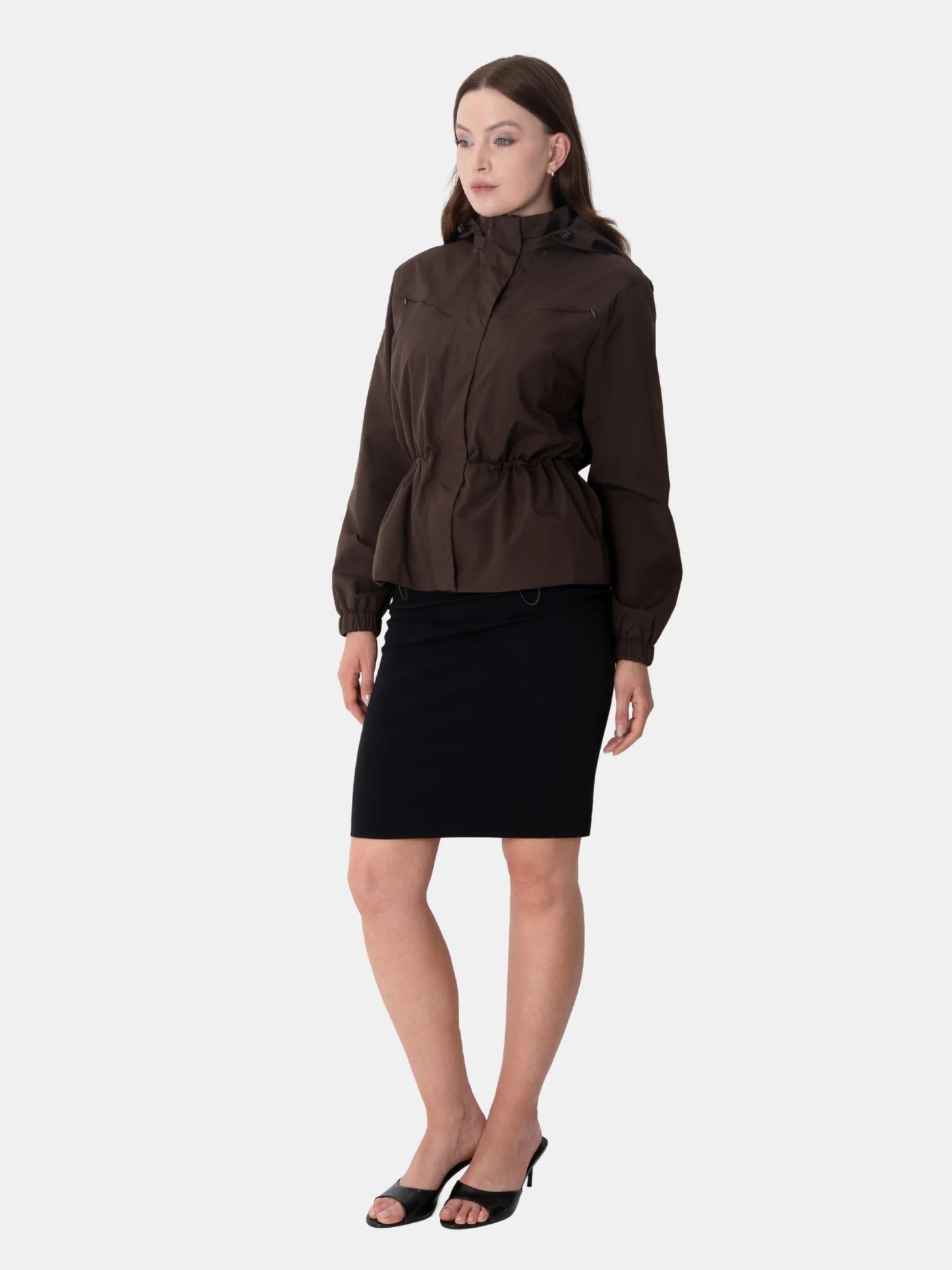 STM-TEX™ Summer Short Drawstring Waist Rain Jacket