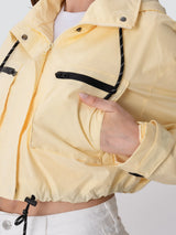 STM-TEX™ Summer Cropped Detached Hooded Rain Jacket