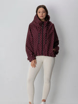 STM-TEX™ One Size Dot Short Oversized Rain Jacket