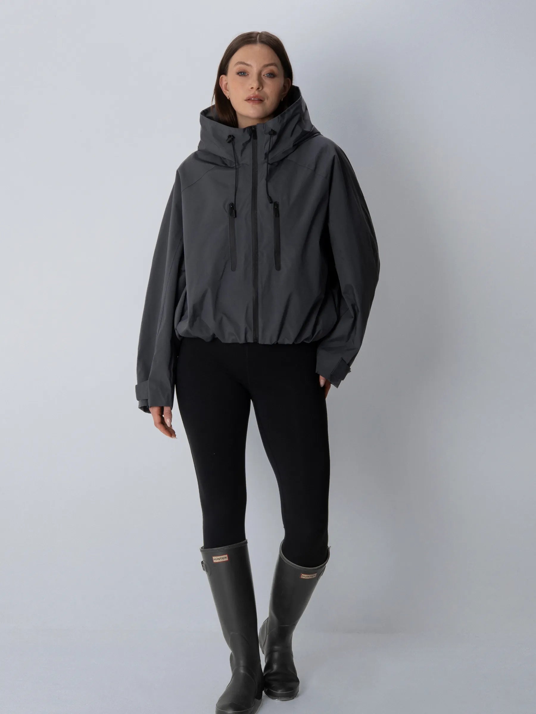 STM-TEX™ One Size Short Oversized Rain Jacket | PUFFIT