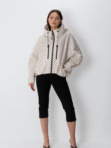 STM-TEX™ One Size Dot Short Oversized Rain Jacket