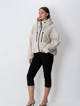 STM-TEX™ One Size Dot Short Oversized Rain Jacket