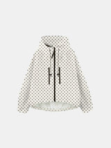 STM-TEX™ One Size Dot Short Oversized Rain Jacket