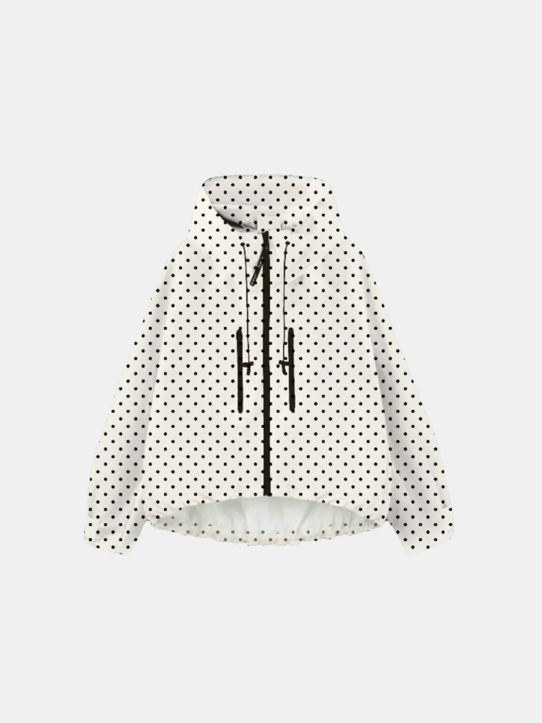 STM-TEX™ One Size Dot Short Oversized Rain Jacket