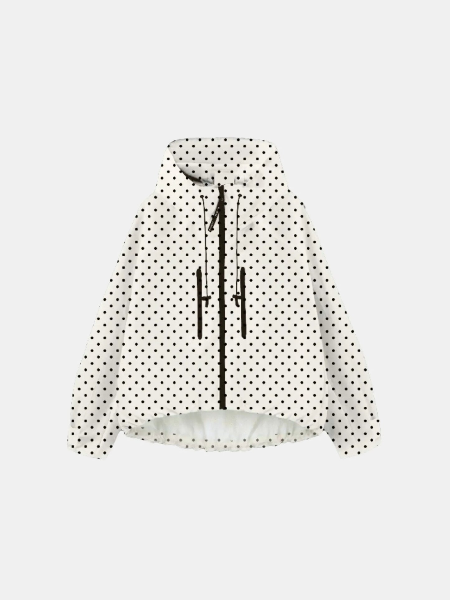 STM-TEX™ One Size Dot Short Oversized Rain Jacket
