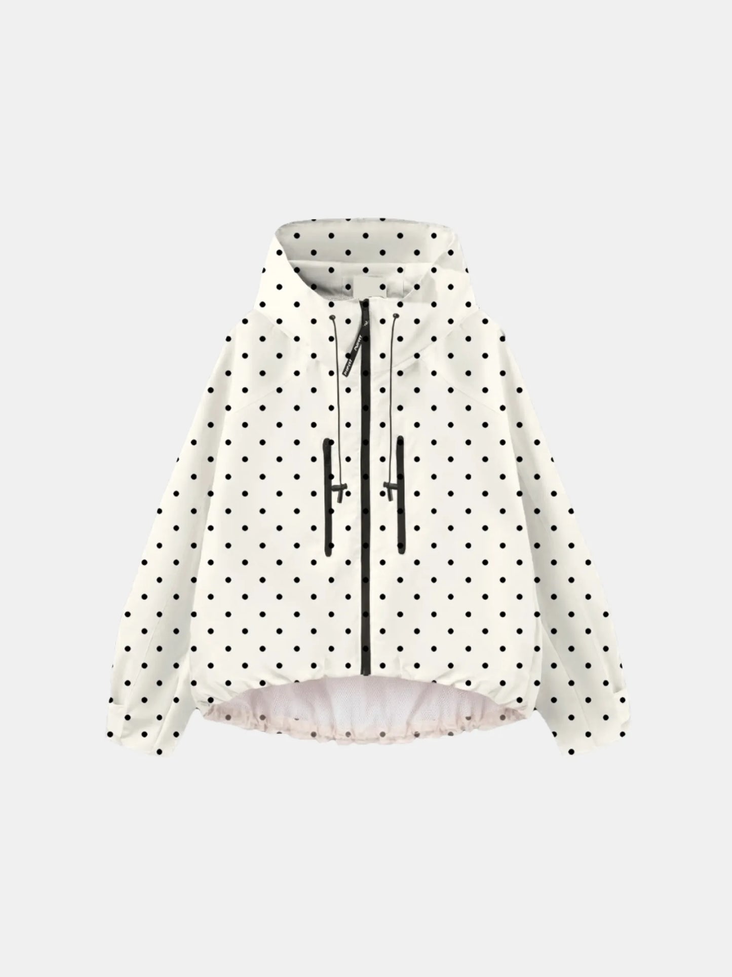 STM-TEX™ Pin Dot Short Oversized Rain Jacket