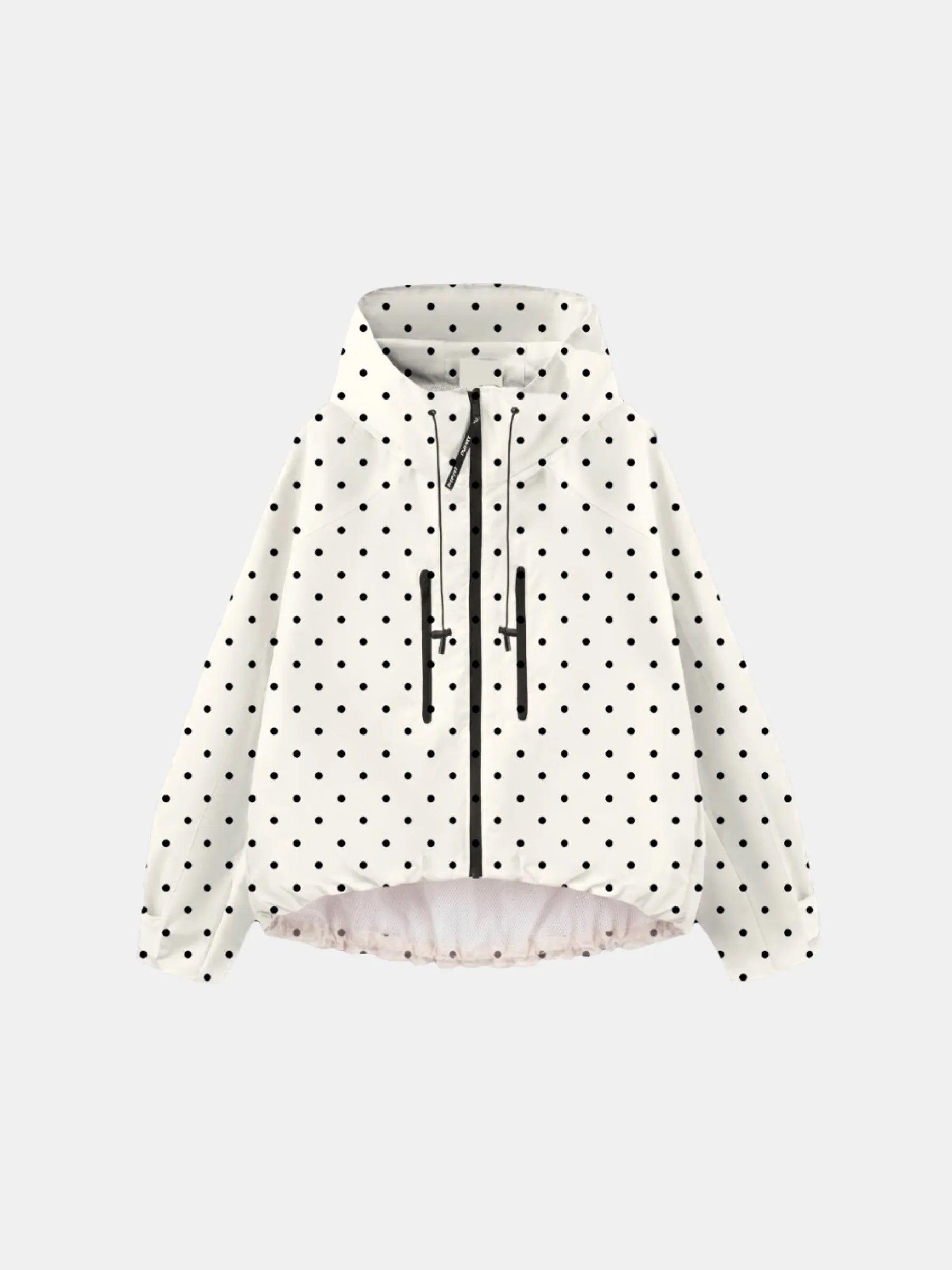 STM-TEX™ Pin Dot Short Oversized Rain Jacket