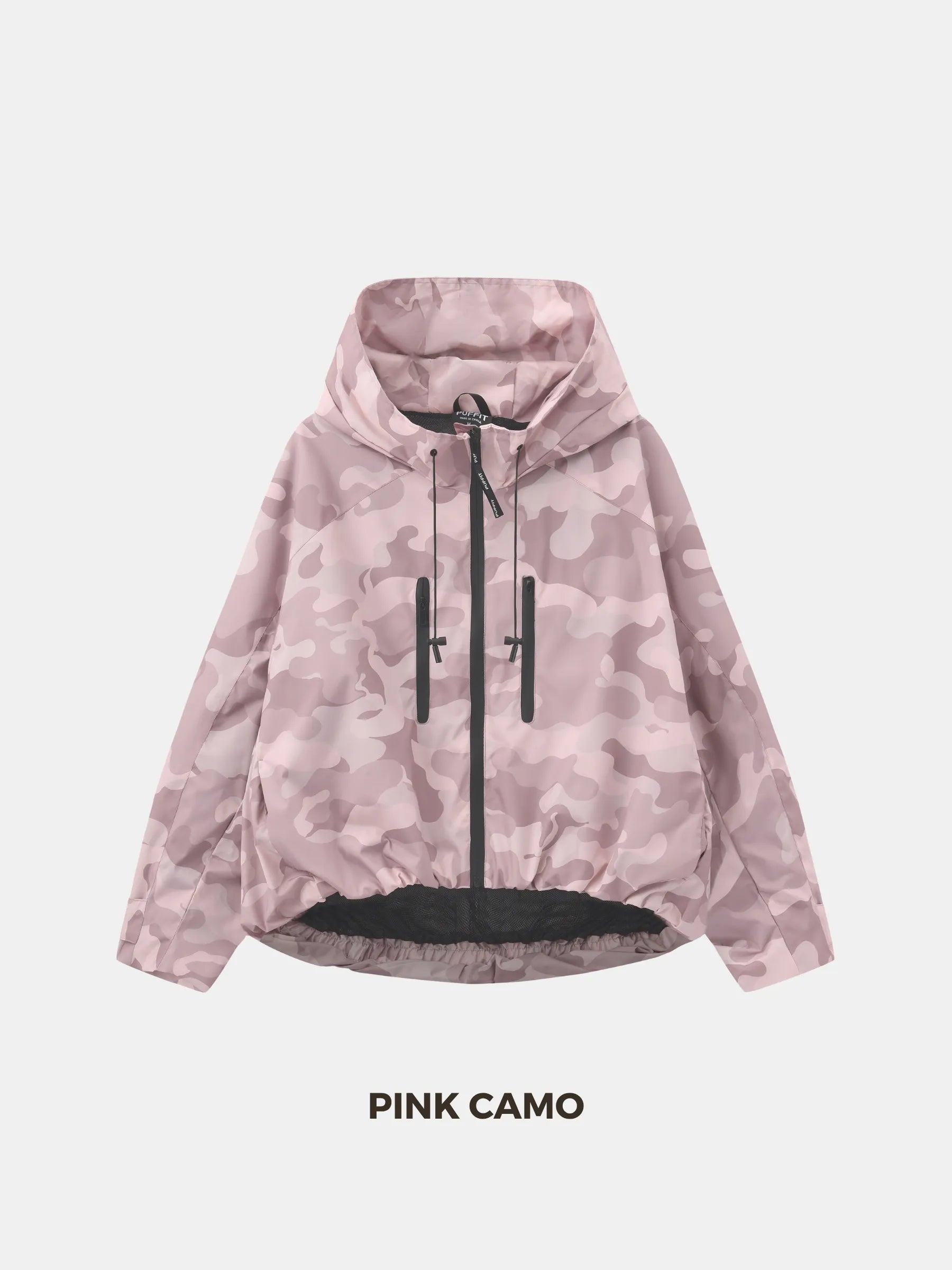 STM-TEX™ Short Oversized Rain Jacket - Stay Puffit