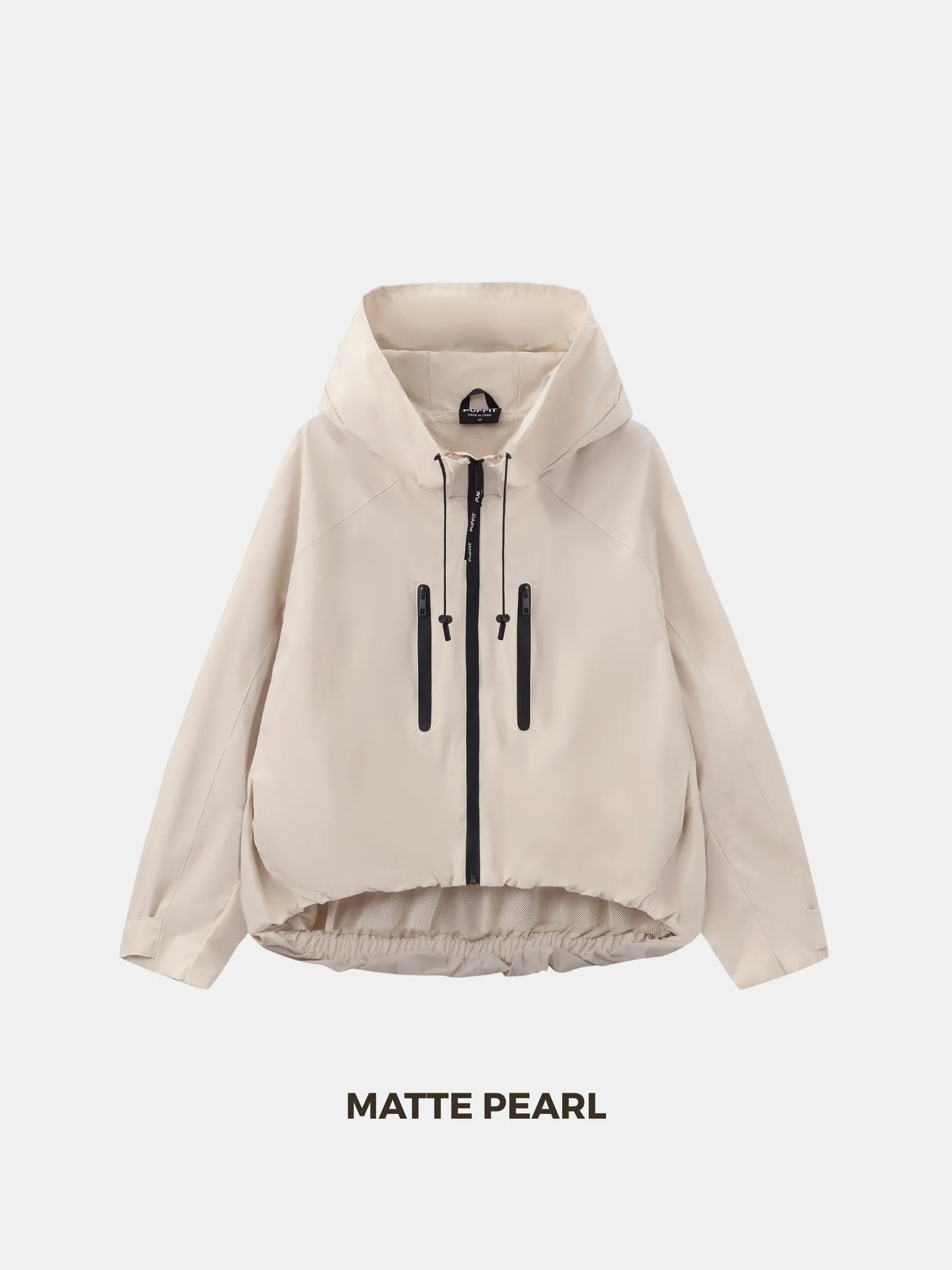 STM-TEX™ Short Oversized Rain Jacket - Stay Puffit