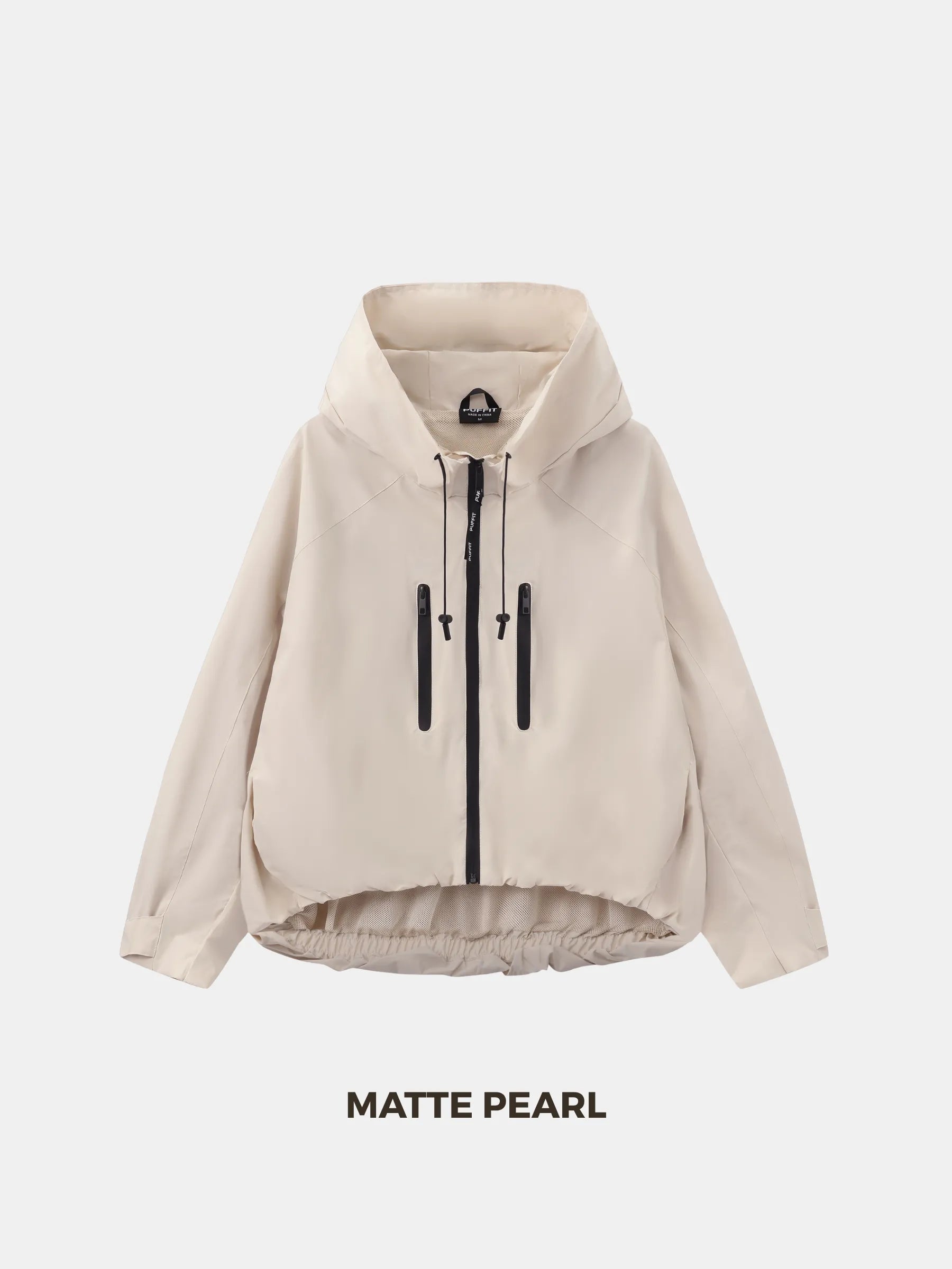 STM-TEX™ Short Oversized Rain Jacket - Stay Puffit