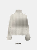 Effortless Style Stand Collar Bomber Jacket- Stay Puffit