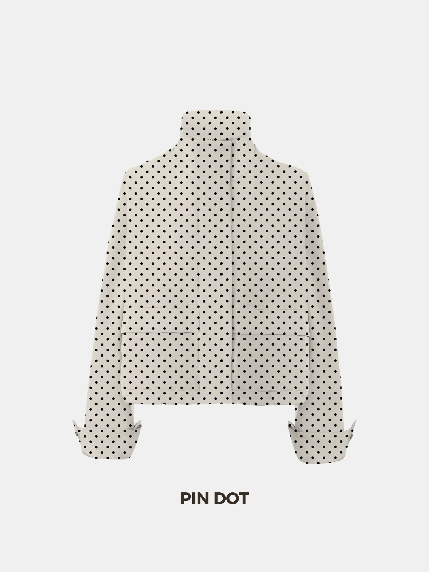 Effortless Style Stand Collar Bomber Jacket- Stay Puffit