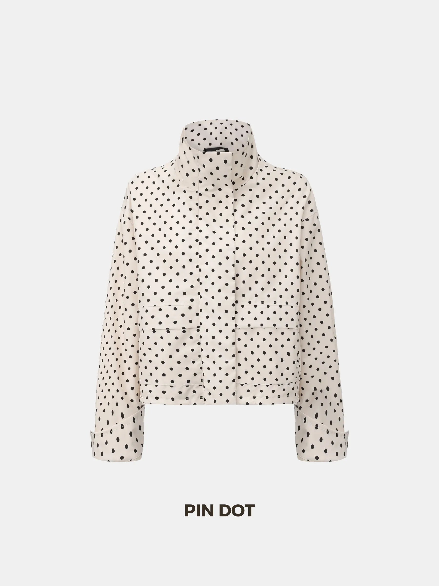 Effortless Style Stand Collar Bomber Jacket- Stay Puffit