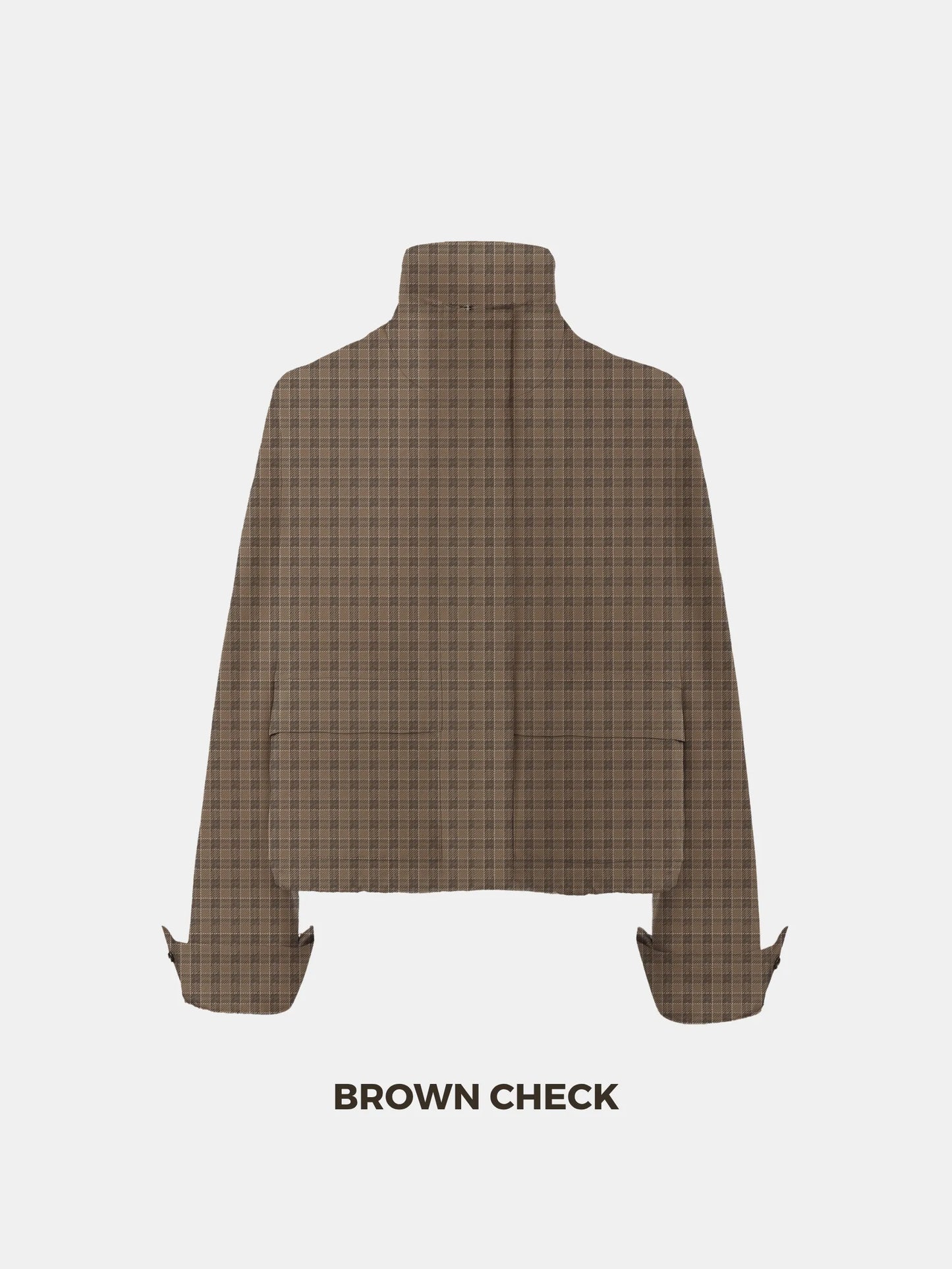 Effortless Style Stand Collar Bomber Jacket- Stay Puffit
