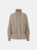 Effortless Style High Convertible Collar Summer Jacket