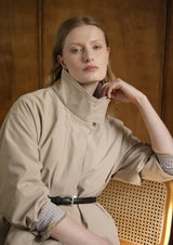 Effortless Style High Convertible Collar Summer Jacket