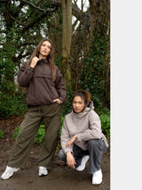 WarmCore™ Kangaroo Pocket Packable Quilted Puffer Hoodie