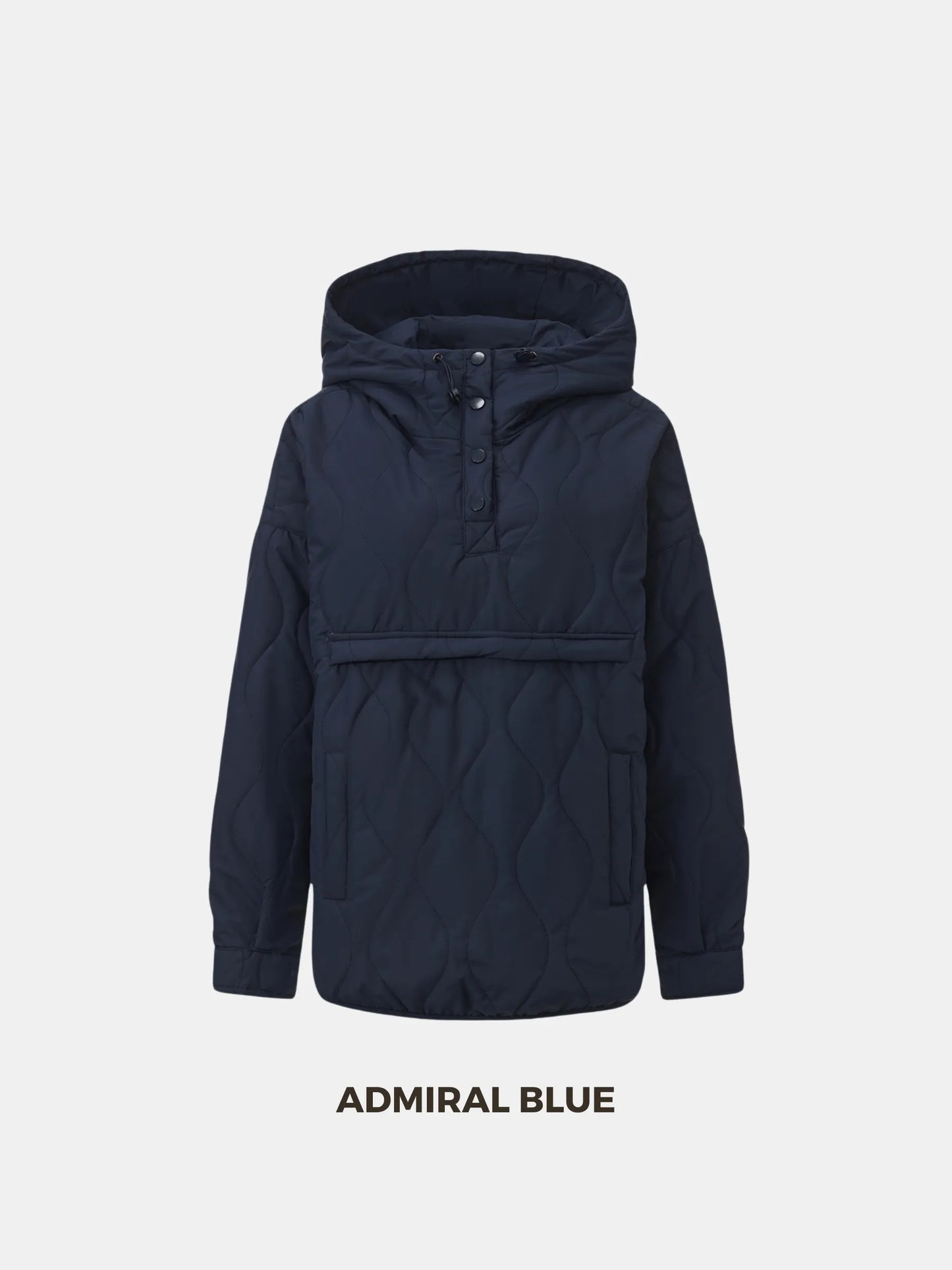 WarmCore™ Kangaroo Pocket Packable Quilted Puffer Hoodie