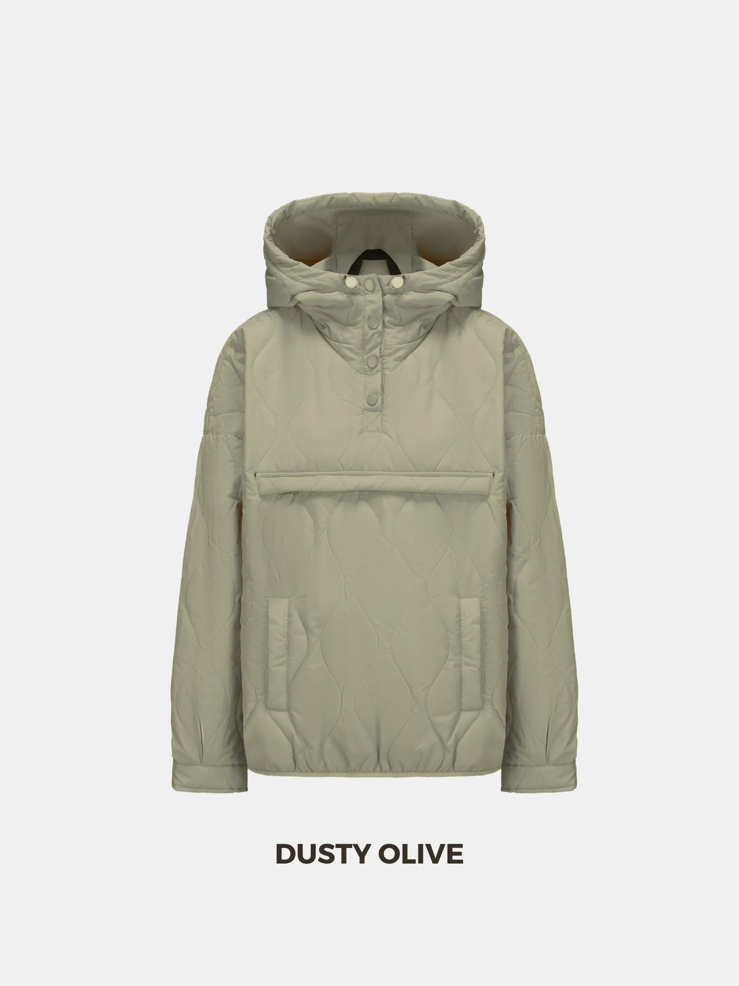 WarmCore™ Kangaroo Pocket Packable Quilted Puffer Hoodie