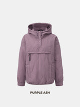 WarmCore™ Kangaroo Pocket Packable Quilted Puffer Hoodie
