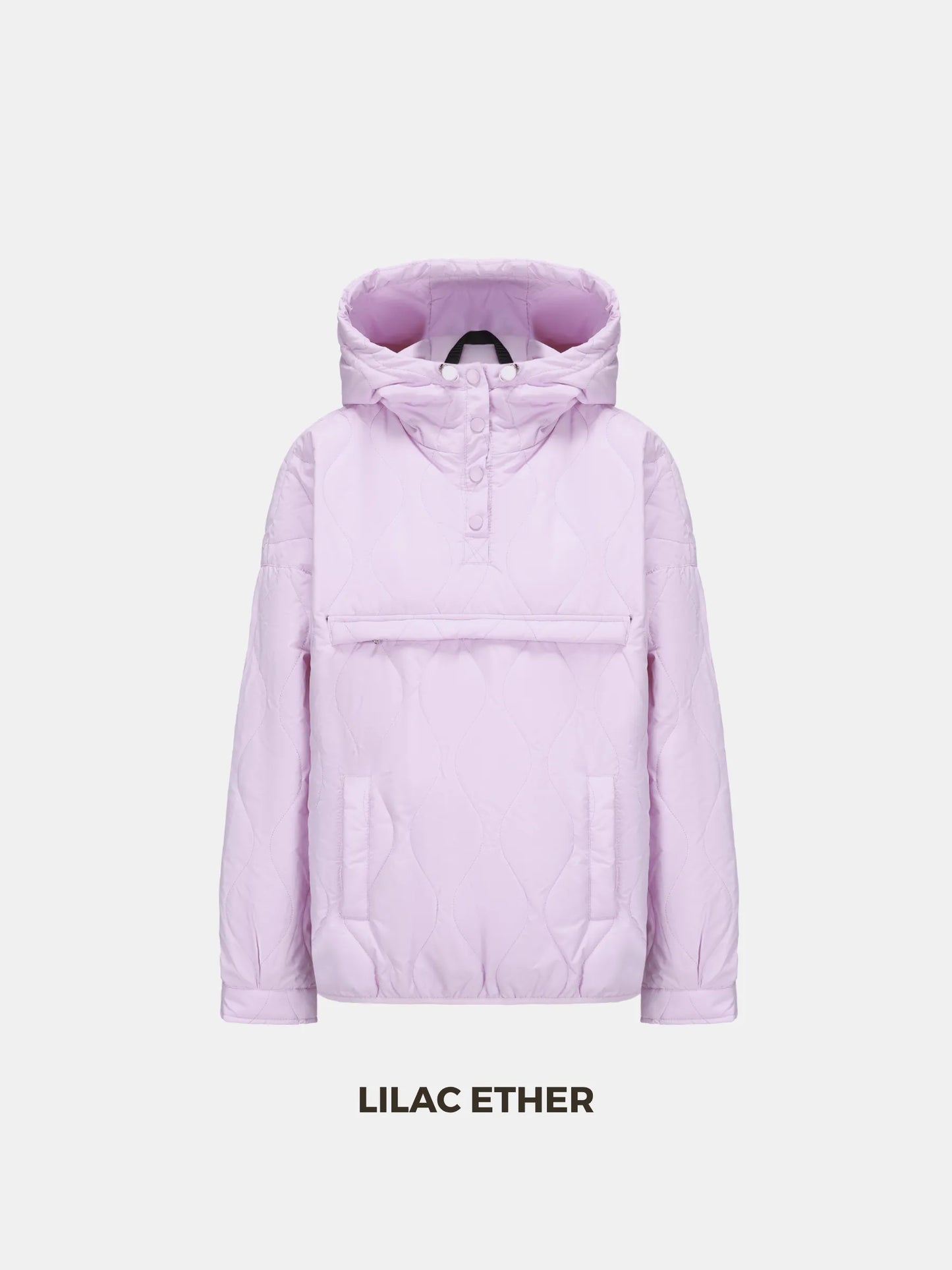 WarmCore™ Kangaroo Pocket Packable Quilted Puffer Hoodie
