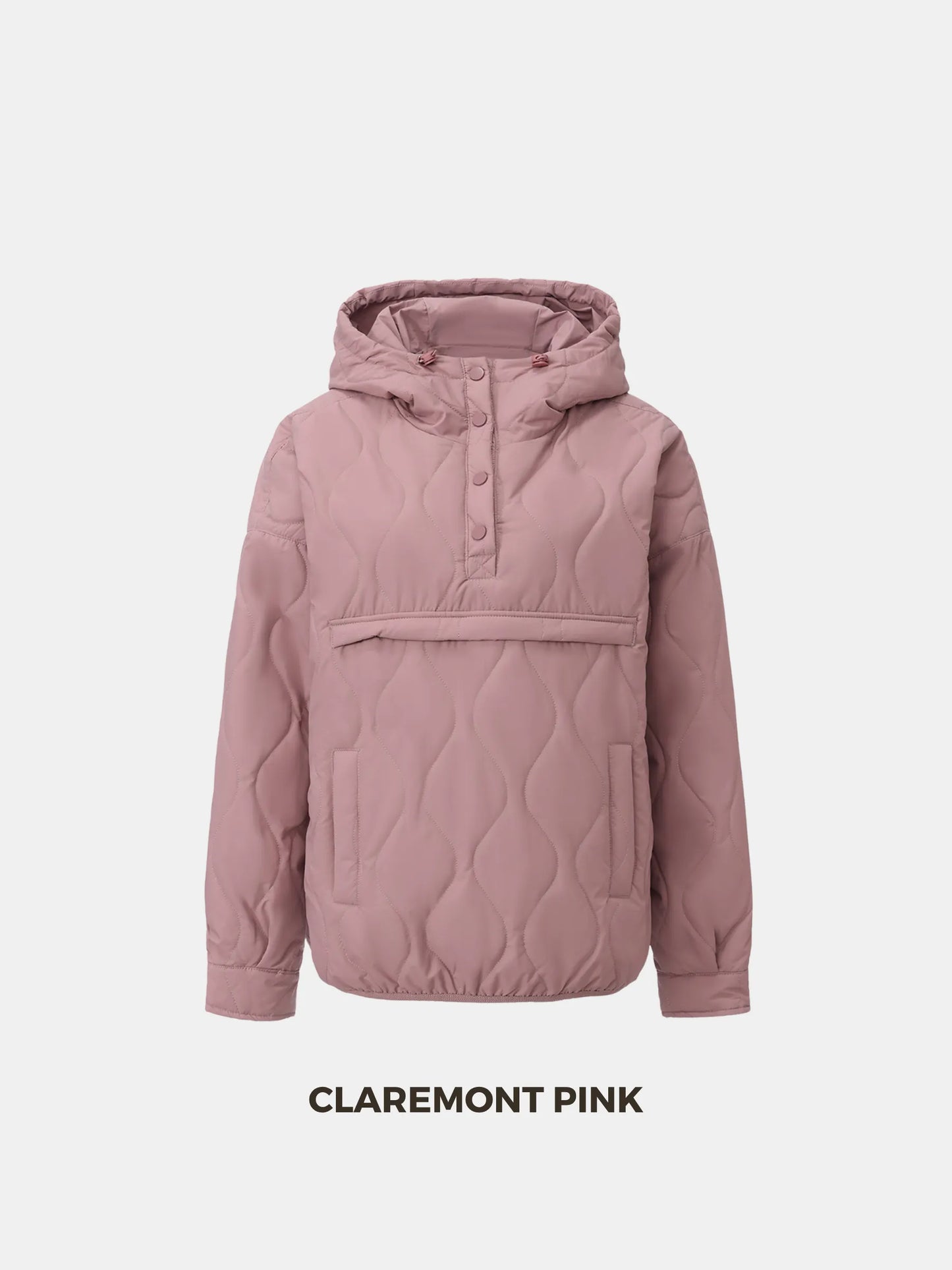 WarmCore™ Kangaroo Pocket Packable Quilted Puffer Hoodie