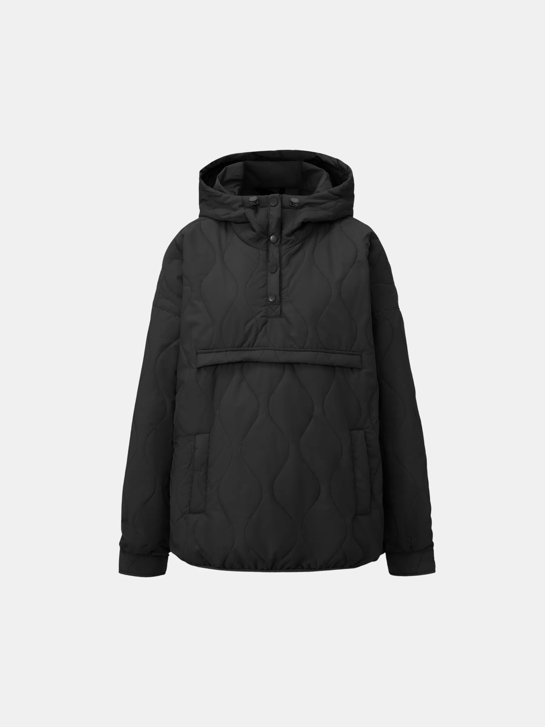 WarmCore™ Packbarer Stepp-Pufferhoodie