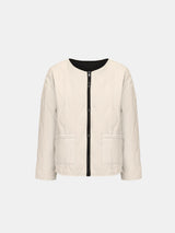 WarmCore™ Round Neck Quilted Puffer Jacket