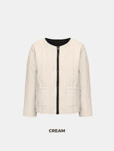 WarmCore™ Round Neck Quilted Puffer Jacket