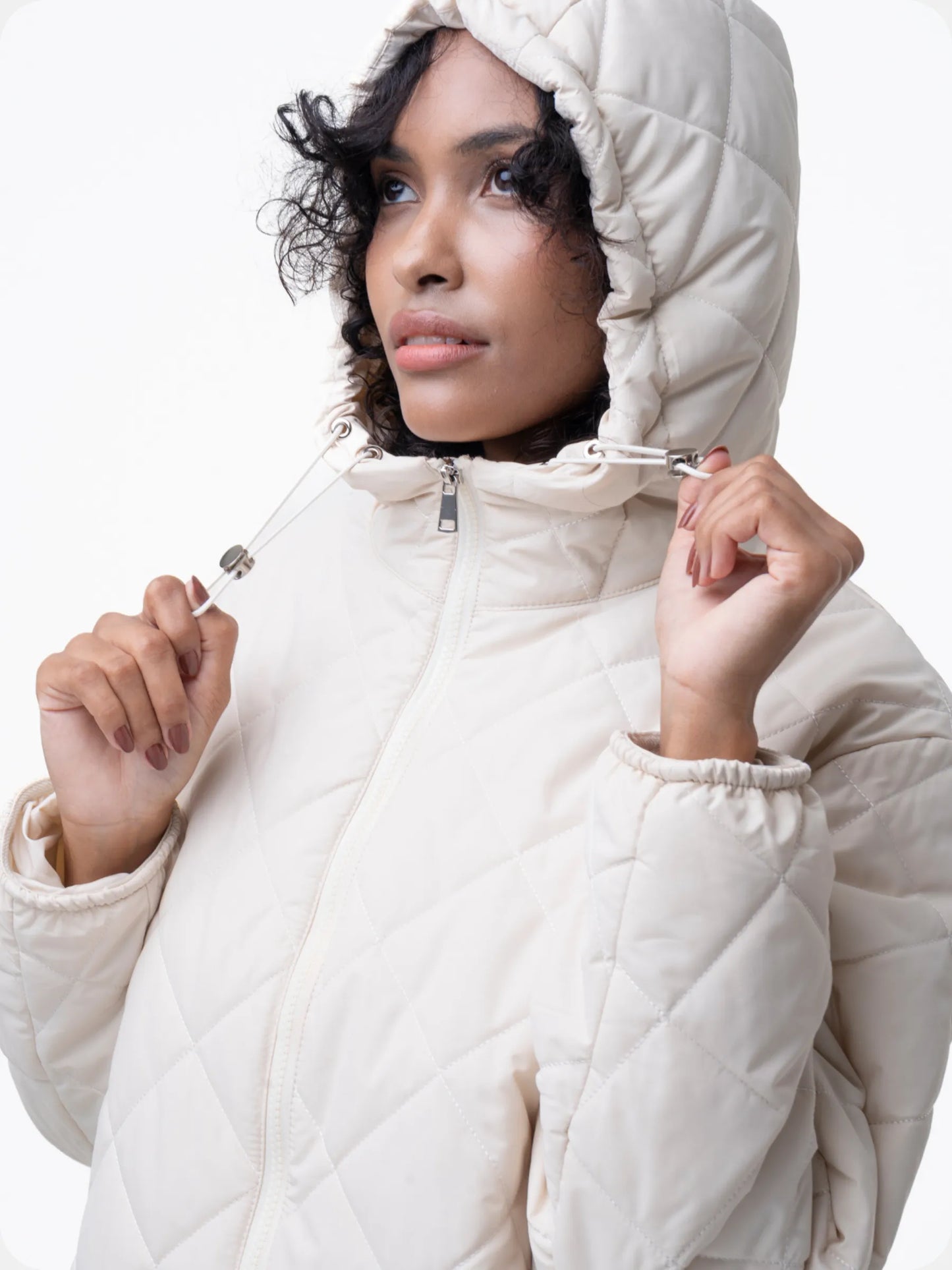 WarmCore™ Short Diamond Quilted Jacket