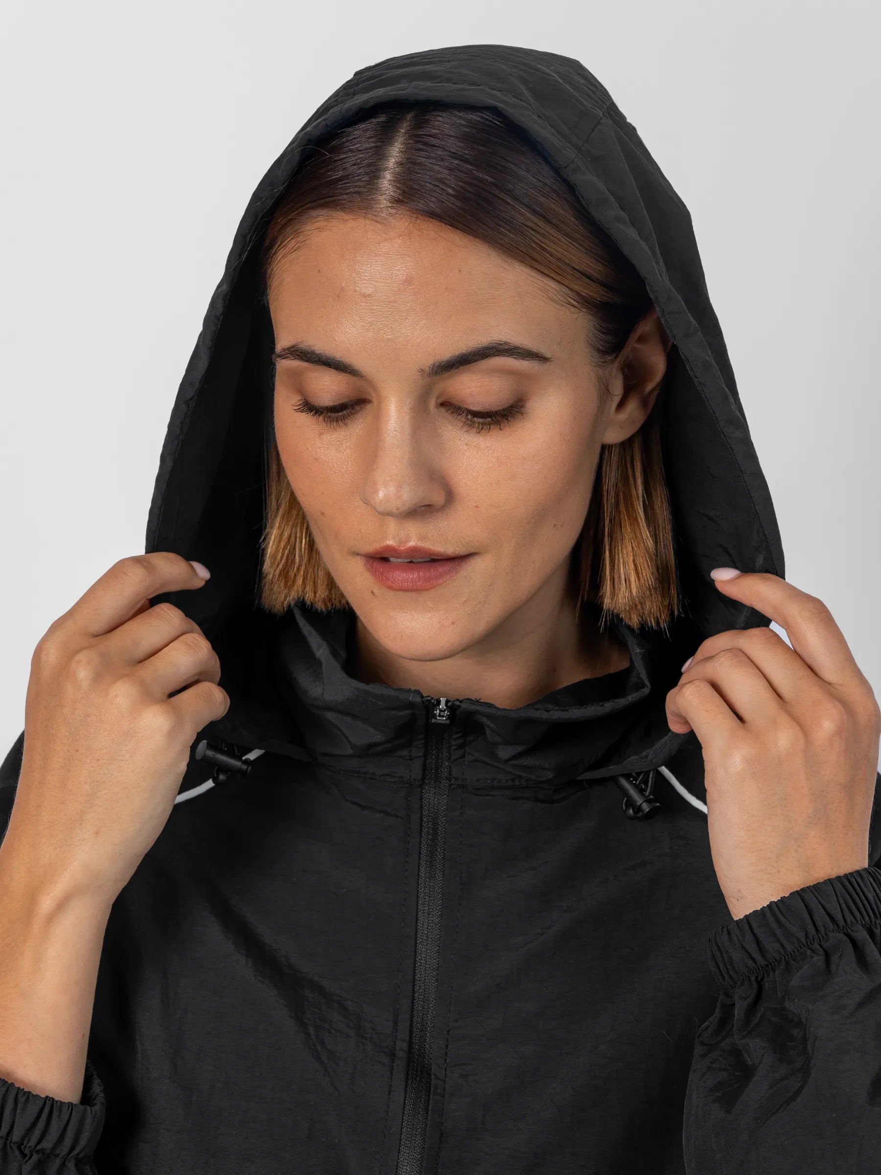 FlowCore™ Water Repellent Full-Zip Hooded Track Jacket