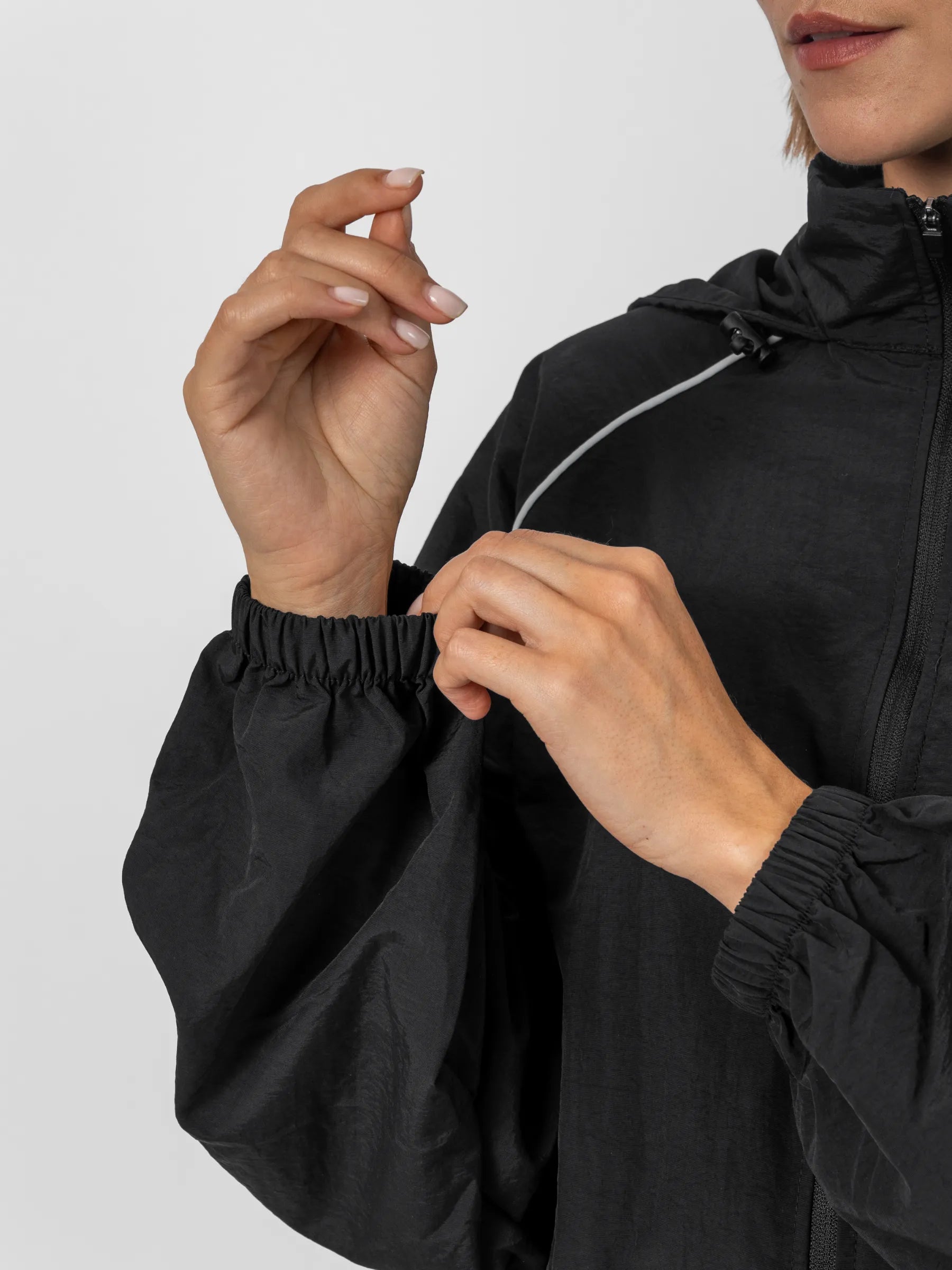 FlowCore™ Water Repellent Full-Zip Hooded Track Jacket