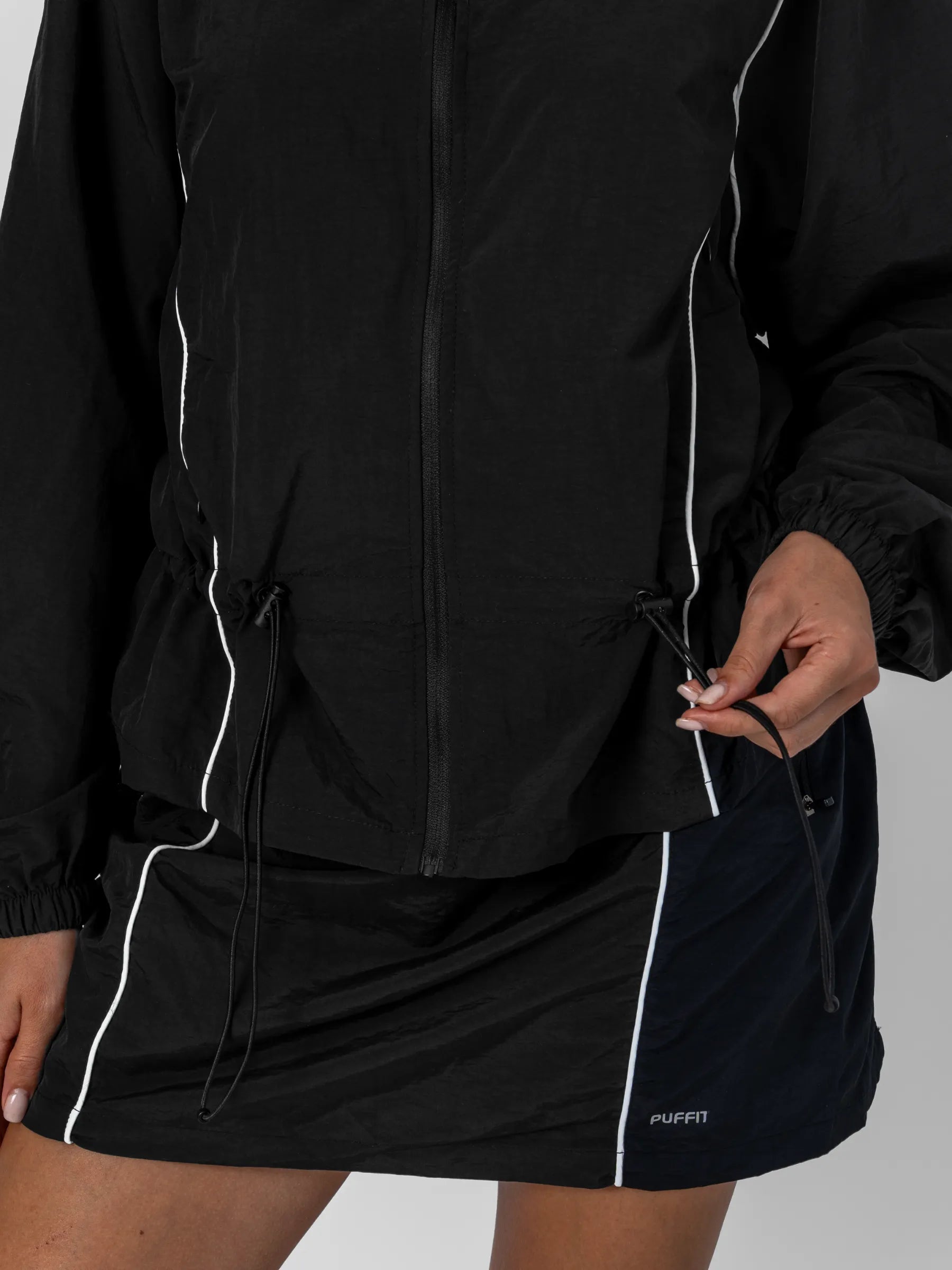 FlowCore™ Water Repellent Full-Zip Hooded Track Jacket