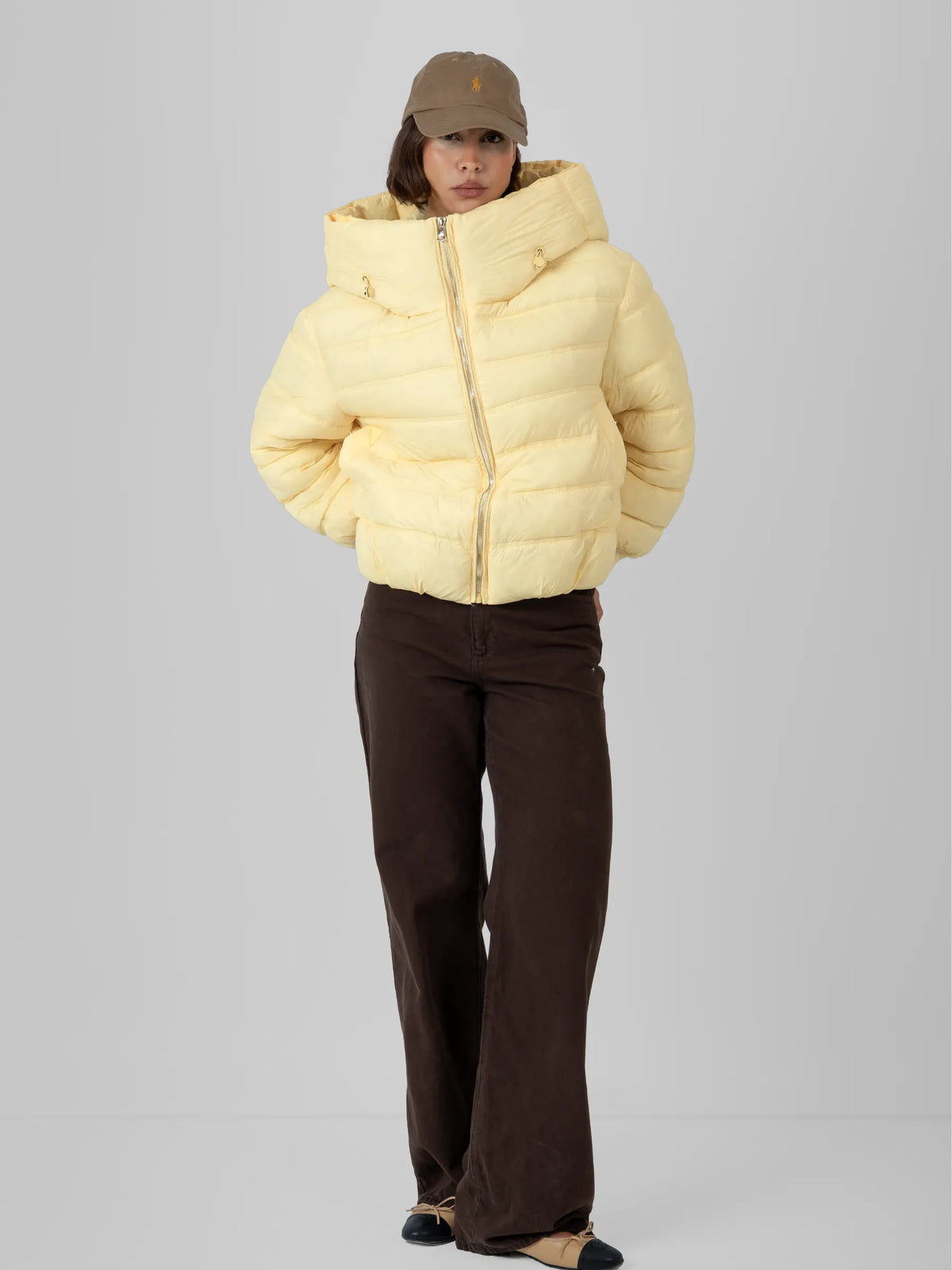 WarmCore™ Oversized Hood Short Puffer Jacket