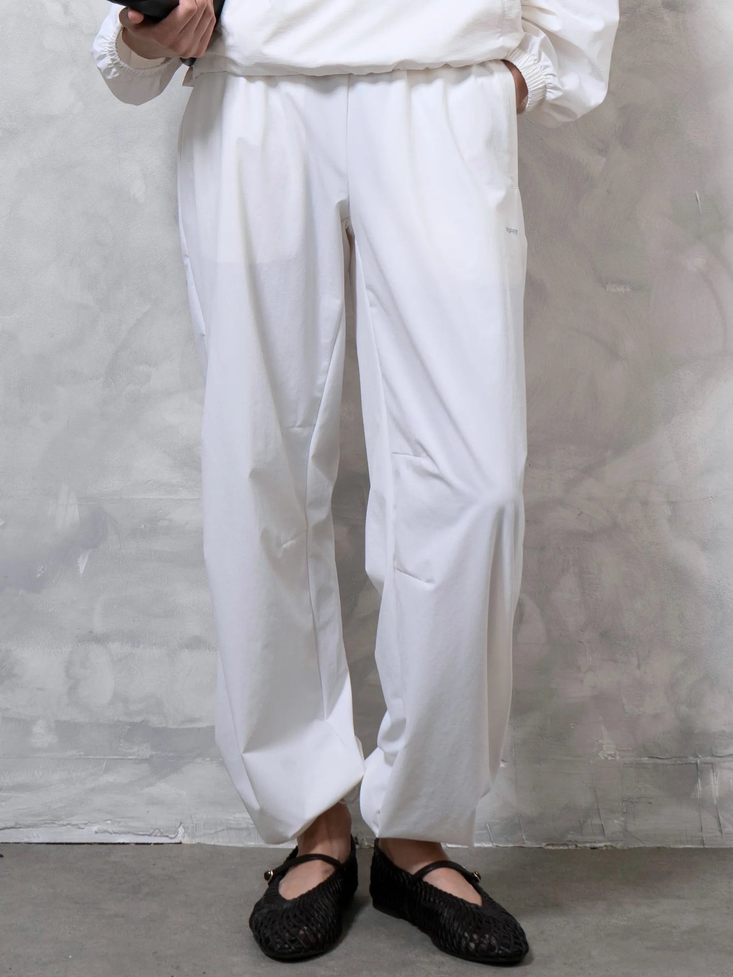 FreshWave™ High Waisted Drawstring Utility Trousers