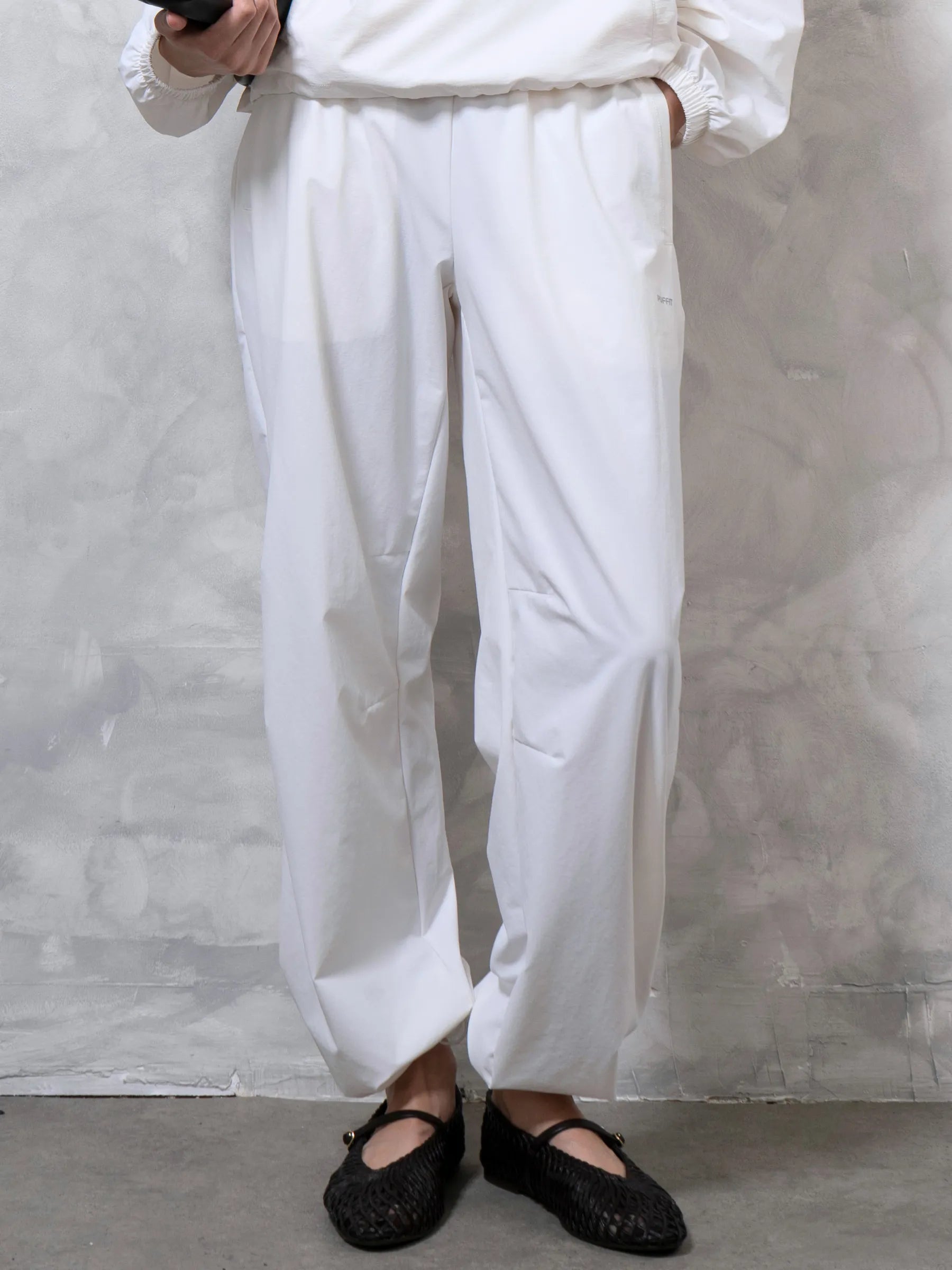 FreshWave™ High Waisted Drawstring Utility Trousers